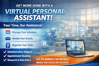 be your virtual assistant for bookkeeping and operations
