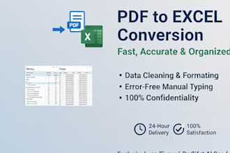 pdf to excel conversion, google sheets, CSV
