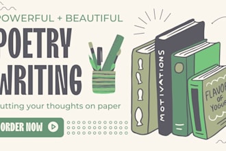 write original, custom poems