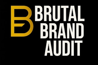 deliver a blunt brand audit exposing gaps, risks, and growth moves