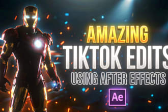 create cinematic tiktok and reel edits using after effects