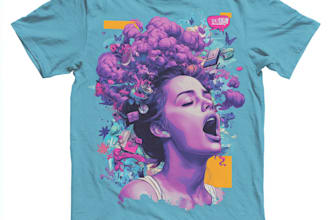 design a funny or meme t shirt for you