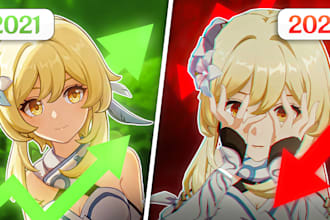 design high CTR gacha game thumbnails