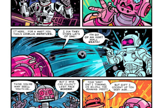 do a comic strip for you