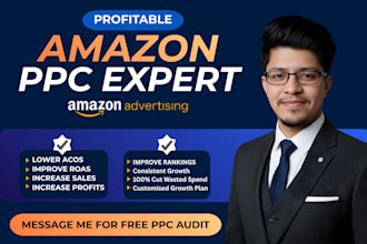 set up, manage, and optimize amazon sponsored ads to lower acos and boost sales
