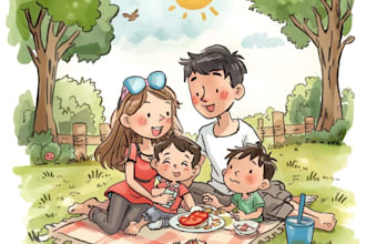 a personalized comic strip for you in cartoon style
