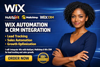 integrate wix with hubspot mailchimp wix crm for lead tracking and sales growth