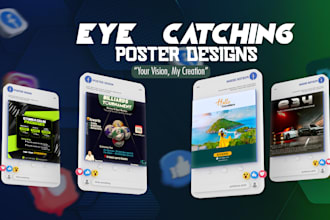 design amazing facebook post for you