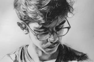 draw pencil sketch, portrait sketch, realistic sketch