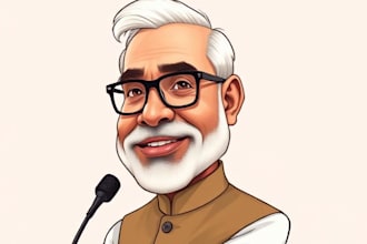 create digital political cartoon for political cartoon
