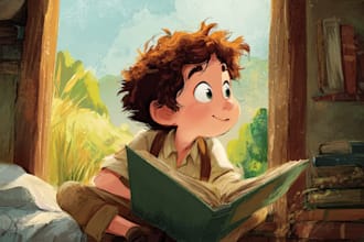 illustrate children story book illustration and book cover
