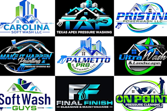 do cleaning, power washing and pressure washing logo