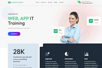 design and develop corporate website