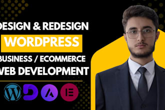 build an elegant wordpress website with responsive design