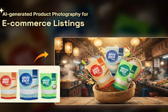 do creative gen ai product photography for high conversion