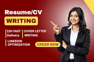 write rewrite cv maker resume make redesign design revamp build update edit USA