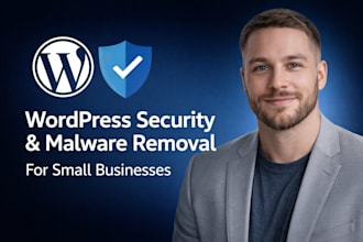 professionally secure your wordpress website, remove malware, and fix hacks