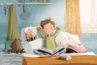 create whimsical watercolor illustration and childrens book