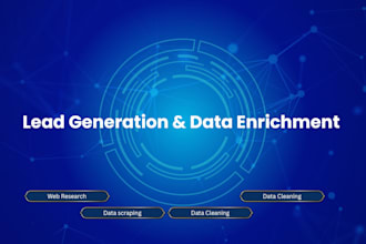 do lead generation and data enrichment