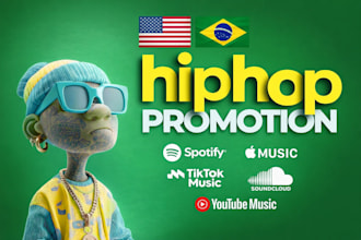 submit hip hop rap to music blogs,USA brazil playlist curators and music promote