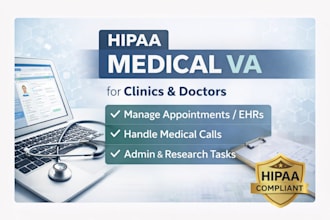 be hipaa trained medical virtual assistant