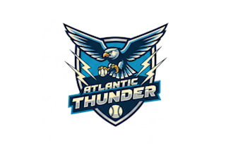 design a powerful bull mascot logo for your brand or team