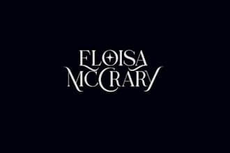 design dark romantic empowered women logo