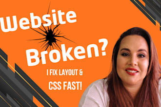 fix broken website layout, CSS bugs and responsiveness