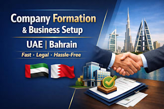 provide business setup and company formation in uae and bahrain