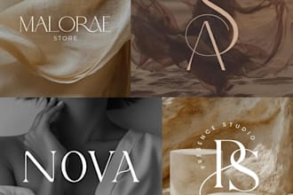 do modern jewelry, perfume, cosmetic, beauty, makeup, and spa logo design