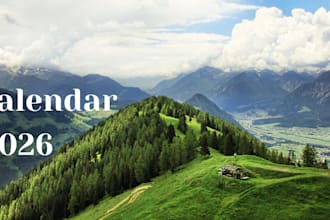 do send nature calendar of 2026 png
