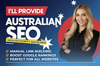 build high authority australia backlinks to boost australian website SEO