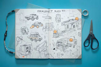 sketch product ideas out of a concept