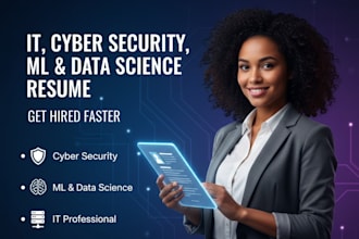 craft IT, cyber security, ml and data science resume