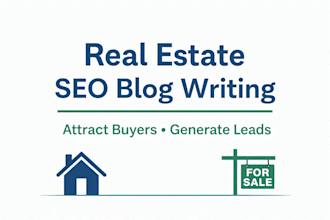 real estate SEO blog writing for property websites