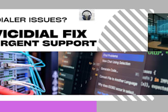 fix vicidial sip trunk and asterisk issue asap