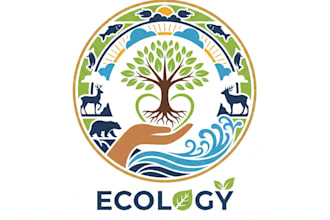 design a clean and eco friendly ecology logo for your brand