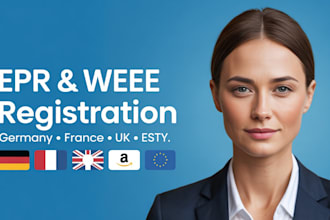 do epr registration for germany, uk, france, amazon, ebay, etsy