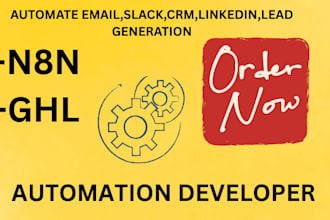 build smart automation workflows using n8n and gohighlevel