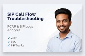 troubleshoot sip call issues using pcap and sip logs