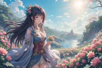 draw beautiful anime art with my style