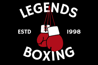 design attractive and focus boxing logo
