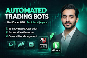 create ninjatrader bot nt8 strategy automated execution robinhood bot alpaca bot