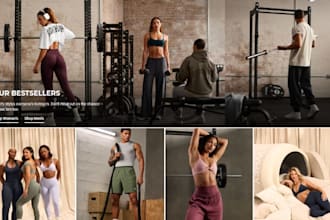 shopify gym store design fitness website yoga store gym equipment store