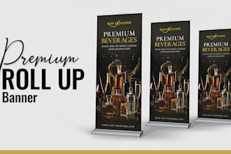 design roll up and retractable banners