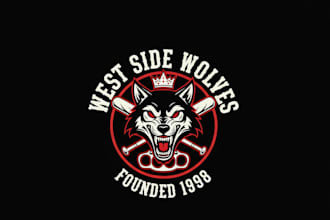 design a bold and edgy gang logo for your brand or team