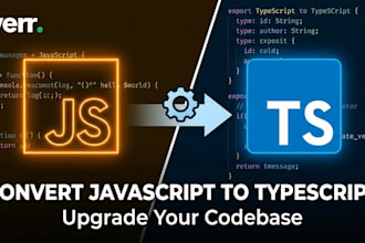 convert your javascript project to typescript