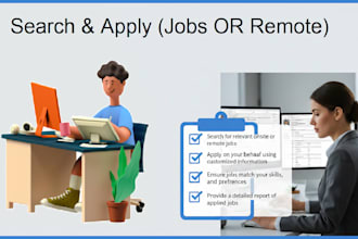 search and apply for jobs or determine remote jobs on your behalf