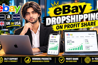 do ebay dropshipping on profit share