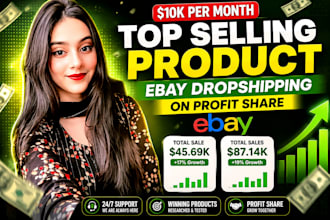 do ebay dropshipping on profit share